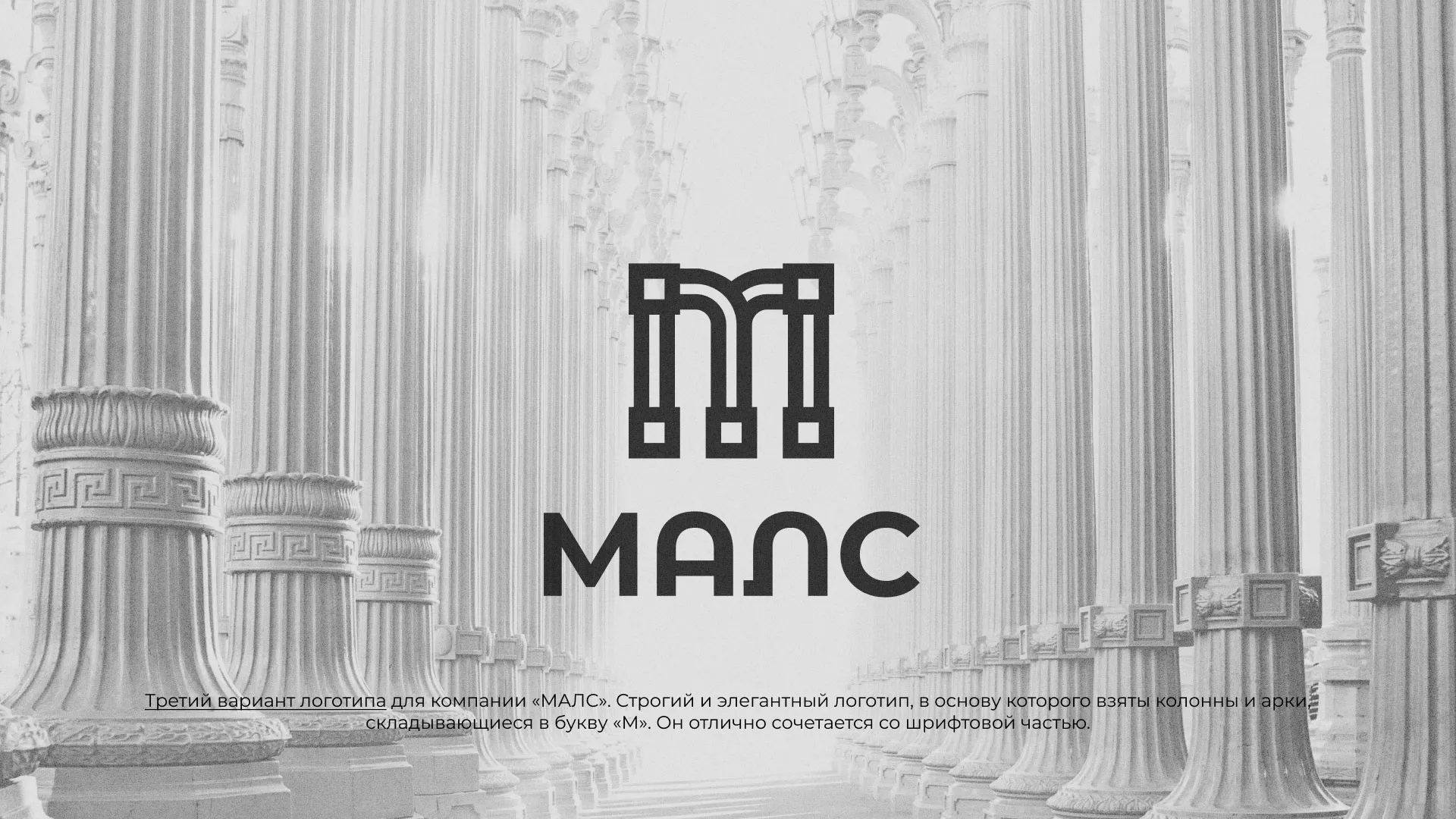 Разработка логотипа компании «МАЛС» в Тобольске