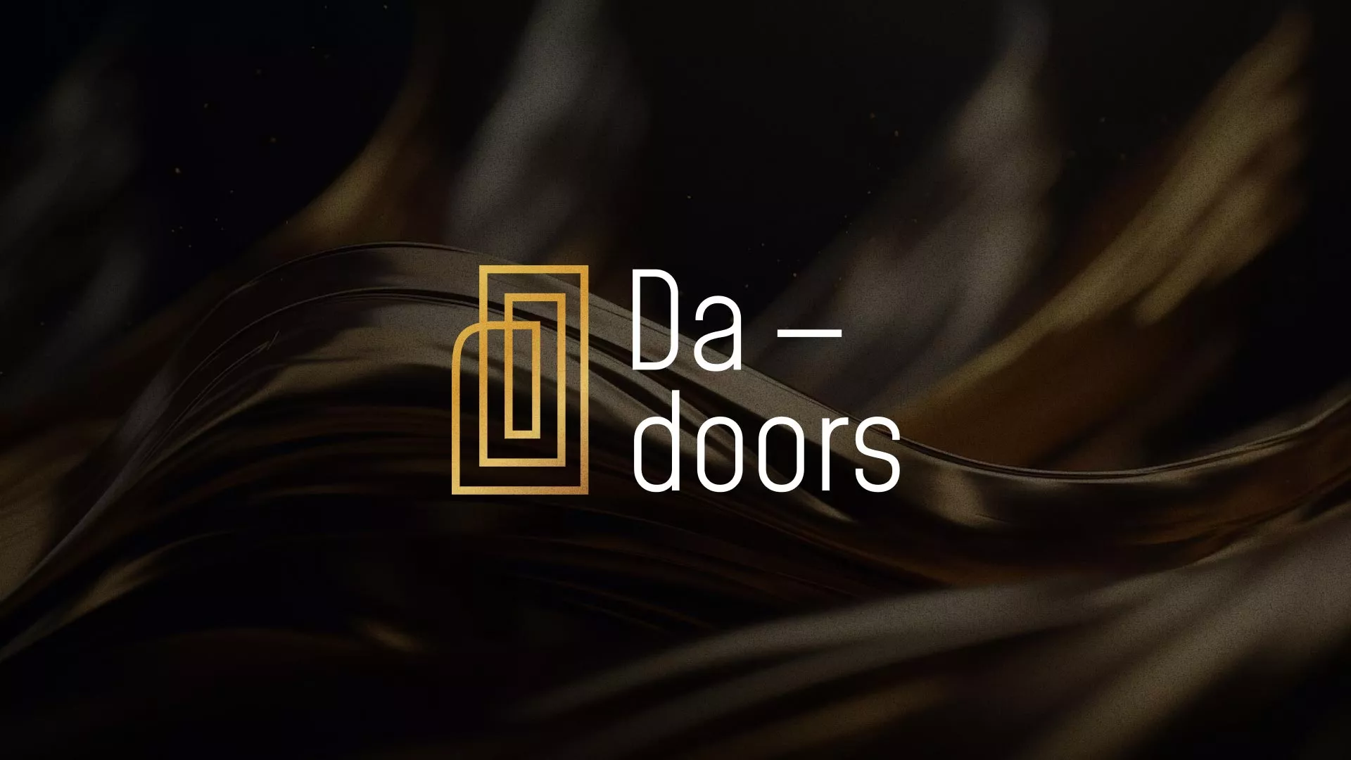 Разработка логотипа для компании «DA-DOORS» в Тобольске